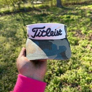 Titleist FJ Pro V1 Camo Viser Camouflage Golf Hat